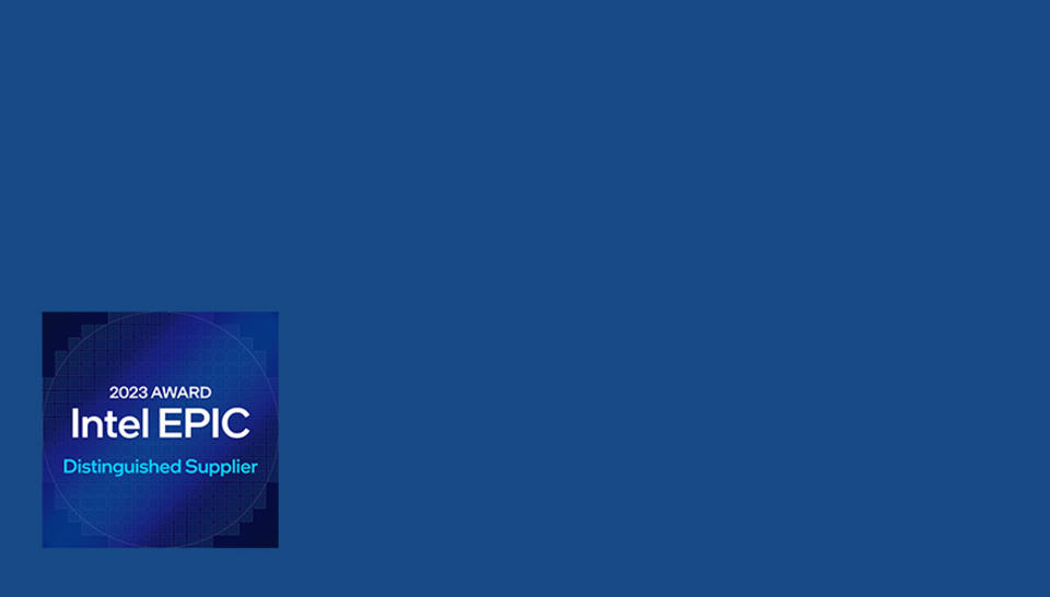 2023 Award Intel EPIC Distinguished Supplier