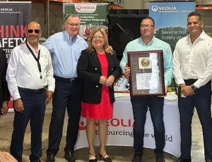 Veolia's Hazardous Waste team in Puerto Rico earns Guanin safety recognition