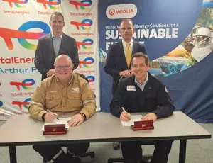 TotalEnergies and Veolia at partnership event