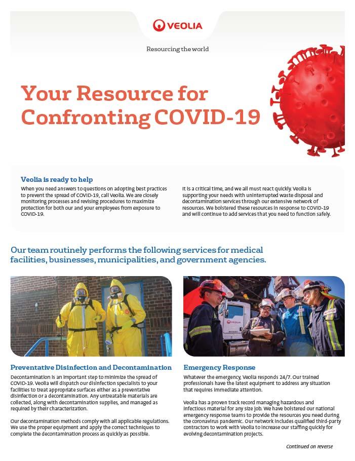 Preventative Disinfection and Decontamination Services Brochure