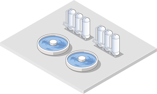 Industrial Water Treatment Graphic