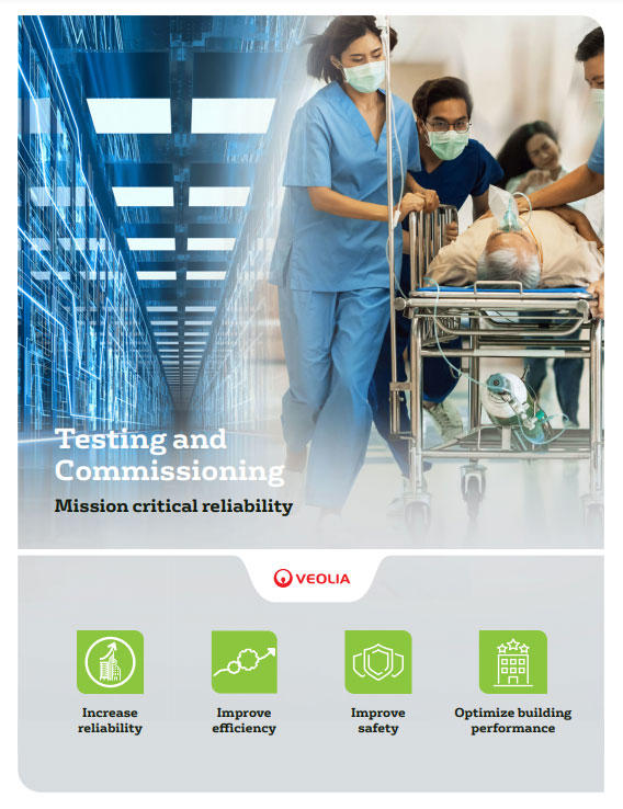 Veolia's testing and commissioning brochure
