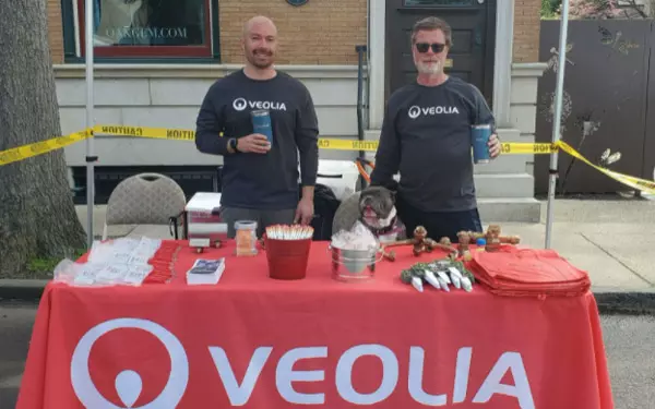 Veolia Employees at 40th Annual Lambertville, NJ Shad Fest