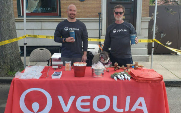 Veolia Employees at 40th Annual Lambertville, NJ Shad Fest