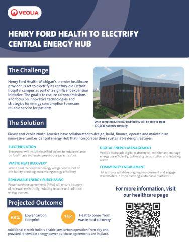 Henry Ford Health to Electrify Central Energy Hub