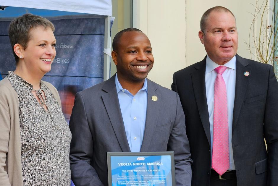 Bublr Bikes expands bike share network through partnership with Veolia