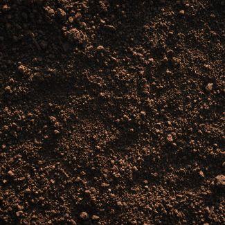 Closeup image of solid residue