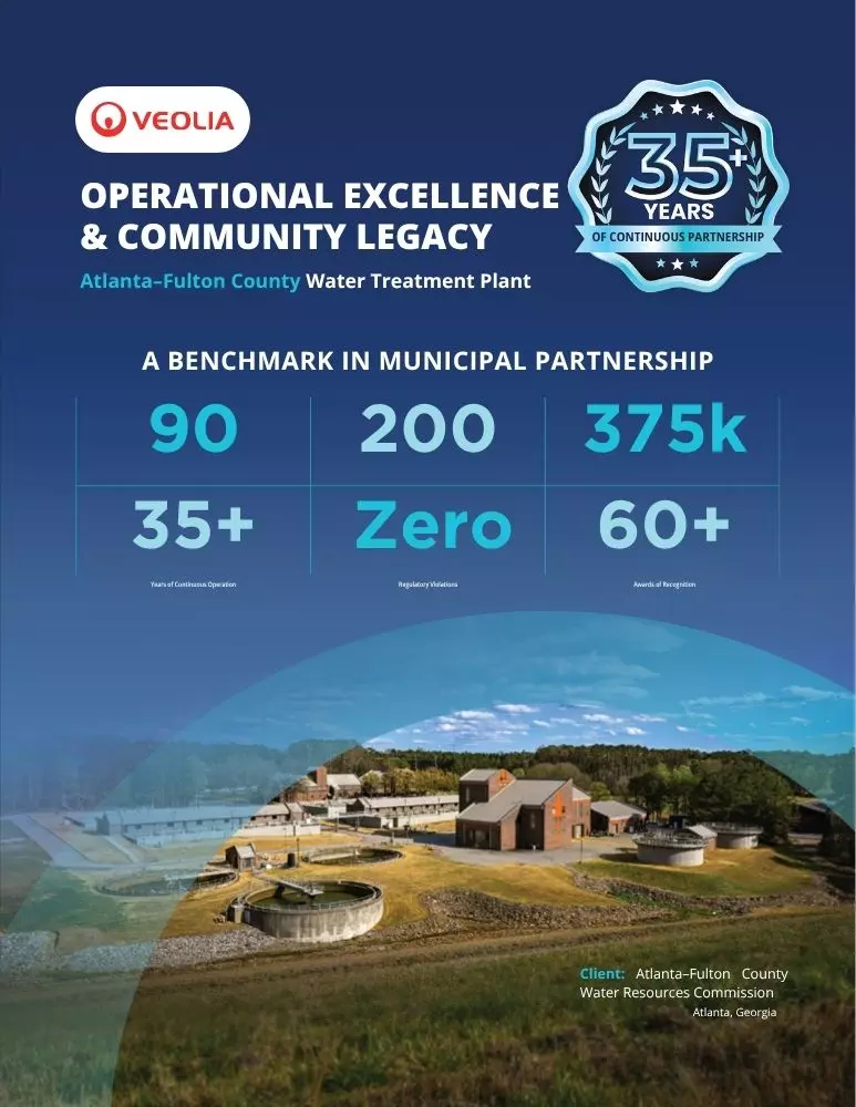 Operational Excellence and Community Legacy at the Atlanta-Fulton County Water Treatment Plant