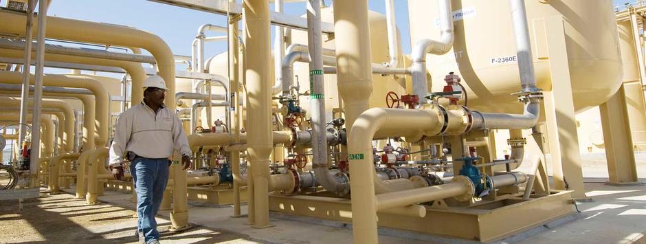 (solution) produced water discharge solution