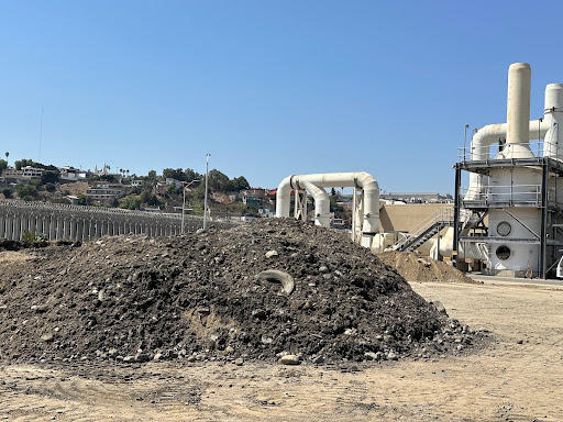 Debris removed from incoming wastewater at the South Bay plant includes tires, rocks and unidentifiable garbage that can clog and destroy equipment.